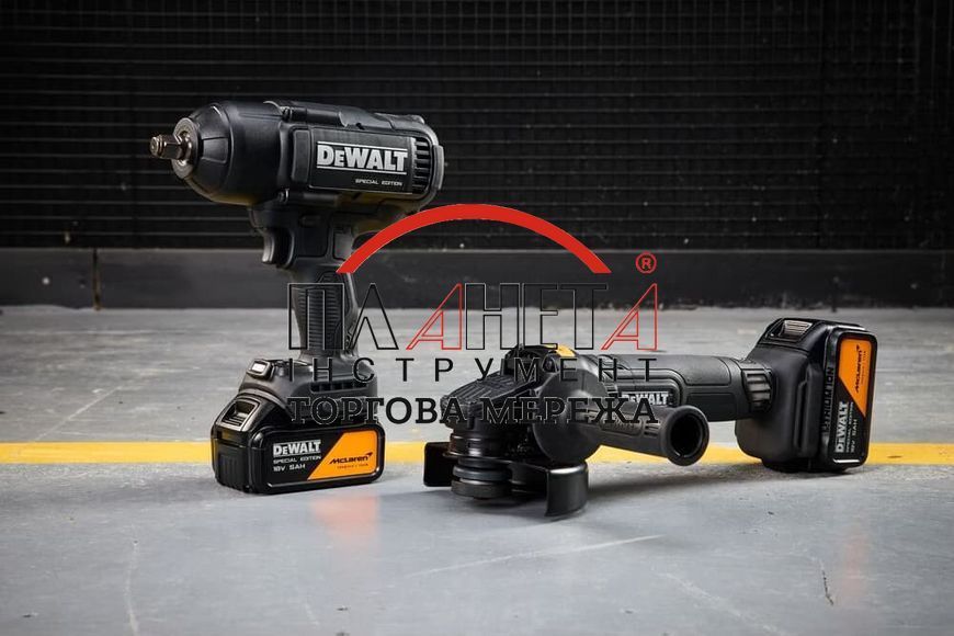 Набір з двох інструментів акумуляторних безщіткових McLaren F1 TEAM SPECIAL EDITION DeWALT DCK2225MP2T DCK2225MP2T фото