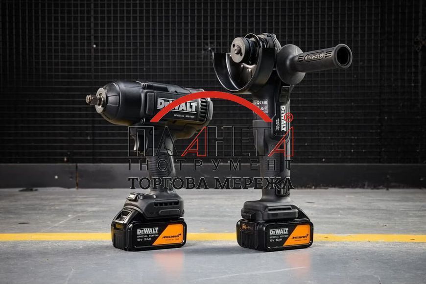 Набір з двох інструментів акумуляторних безщіткових McLaren F1 TEAM SPECIAL EDITION DeWALT DCK2225MP2T DCK2225MP2T фото