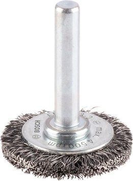 Дискова кільцева щітка PRO Metal clean, 6мм, 30x02мм, вита сталь, 6мм Bosch Professional (2608622110) 2608622110 фото