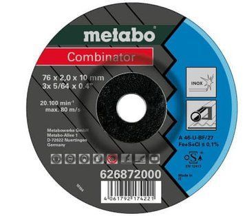 Універсальне коло нержавіючої сталі Metabo Combinator Inox 3 шт 626872000 фото
