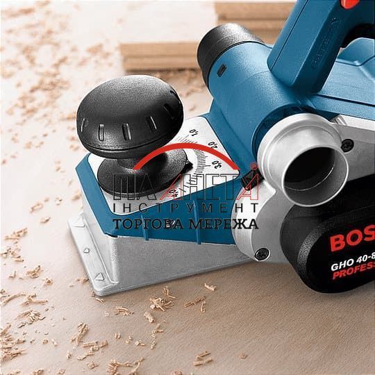 Рубанок BOSCH GHO 40-82 C L-BOXX 060159A76A фото