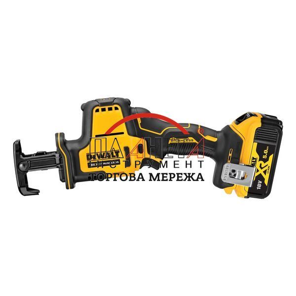 Пилка шабельна акумуляторна безщіткова DeWALT DCS369P2 DCS369P2 фото