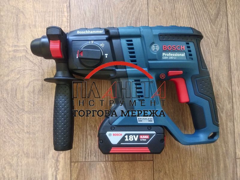 Акумуляторний перфоратор BOSCH GBH 180-LI 0611911121 0611911121 фото