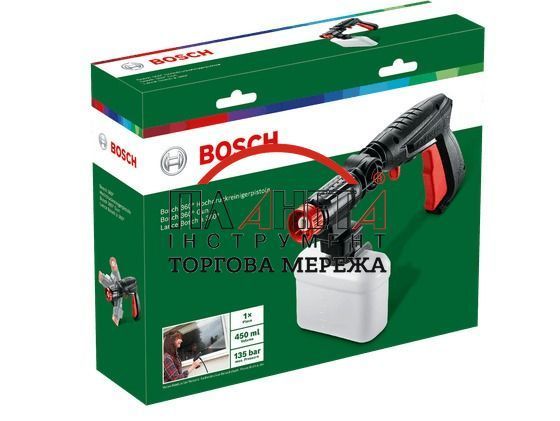 Пистолетная насадка для минимойки AQT 360&deg; Bosch (F016800536) F016800536 фото