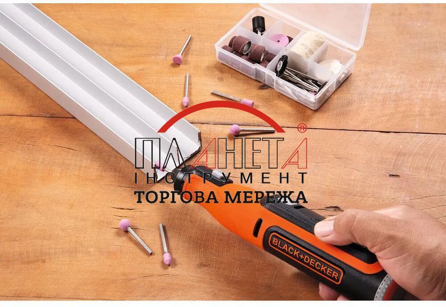 Багатофункціональний інструмент акумуляторний Black+Decker BCRT8IK BCRT8IK фото