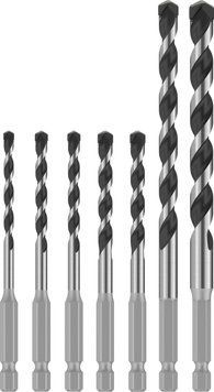 Набор из семи сверл Bosch Professional HEX-5, размеры 4х100, 5х100, 5х100, 6х100, 6х100, 8х150, 10х150 мм (2608707005) 2608707005 фото
