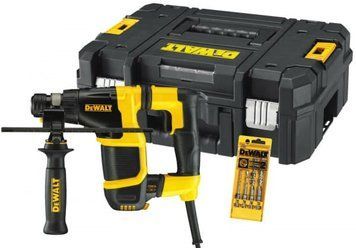 Перфоратор SDS-Plus з набором бурів DeWALT D25052KT D25052KT фото