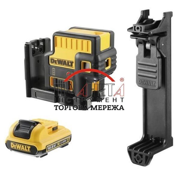 Точковий лазер самовирівнювальний DeWALT DCE085D1R DCE085D1R фото