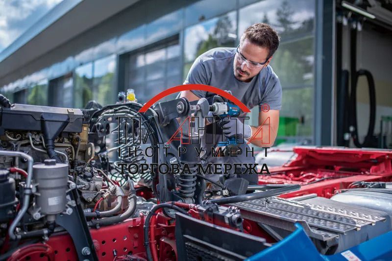 Акумуляторний ударний гайковерт GDS 18V-450 PC Bosch Professional без АКБ та ЗП (06019K4101) 06019K4101 фото