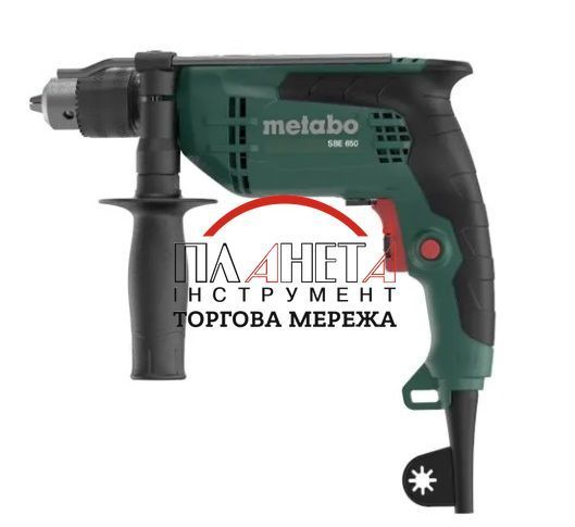 Ударний дриль Metabo SBE 650 з патроном під ключ (600742000) 600742000 фото