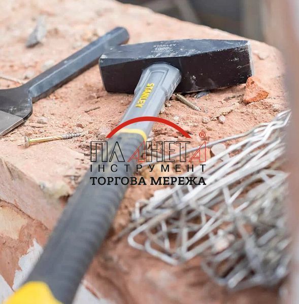 Молоток слюсарний Fiberglass з вагою головки 500 г STANLEY (STHT0-51908) STHT0-51908 фото