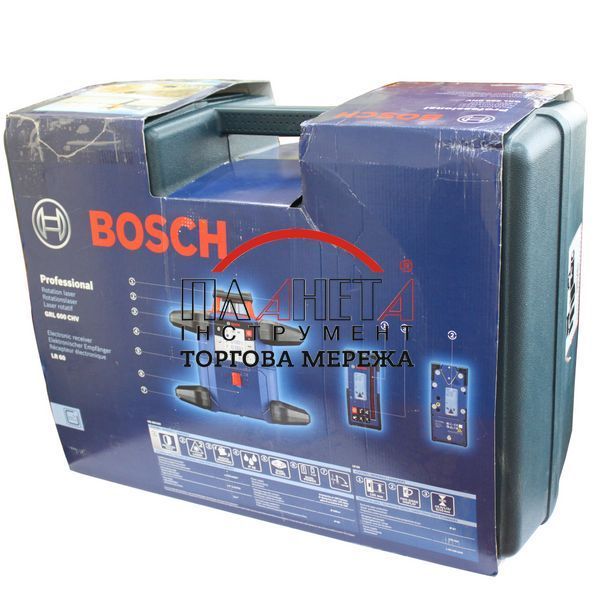 Ротаційний лазерний нівелір BOSCH GRL 600 CHV 0601061F00 0601061F00 фото