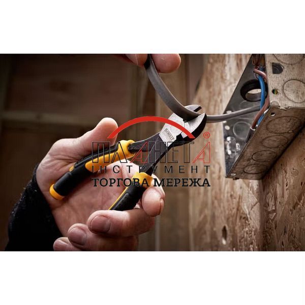 Кусачки LASER HARDENED діагональні довжиною 160 мм DeWALT DWHT82796-0 DWHT82796-0 фото