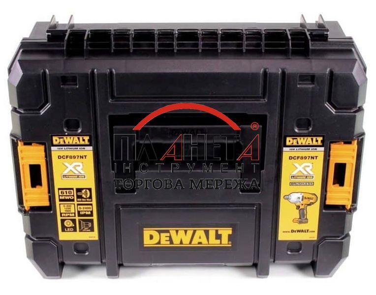 Гайковерт ударний акумуляторний безщітковий DeWALT DCF897NT DCF897NT фото