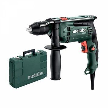 Ударний дриль Metabo SBE 650 з швидкозатискним патроном Futuro Plus у кейсі (600742500) 600742500 фото