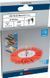 Дискова кільцева щітка PRO Multi material clean, прямий хвостовик, нейлонова, 100x1мм Bosch Professional (2608622055) 2608622055 фото 2