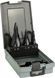 Набір східчастих свердел Bosch Professional HSS-AlTiN ProBox 4-12, 4-20, 6-30 з хвостовиком із трьома фасками, 3 штуки (2608588069) 2608588069 фото 1