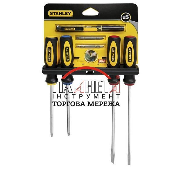 Набір Basic і викрутки зі змінними вставками STANLEY STHT0-60017 фото