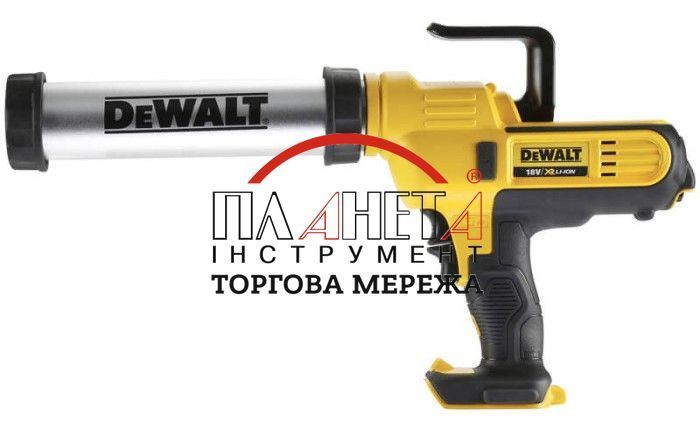 Пістолет для герметиків акумуляторний DeWALT DCE571N DCE571N фото