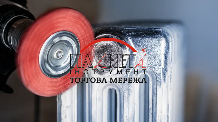 Дискова кільцева щітка PRO Multi material clean, прямий хвостовик, нейлонова, 100x1мм Bosch Professional (2608622055) 2608622055 фото