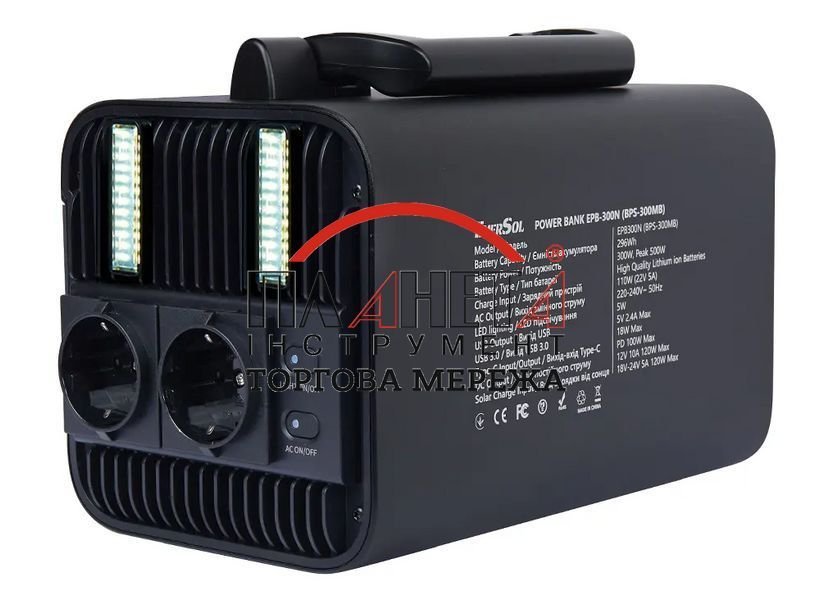 Портативна зарядна станція EnerSol EPB-300N EPB-300N фото