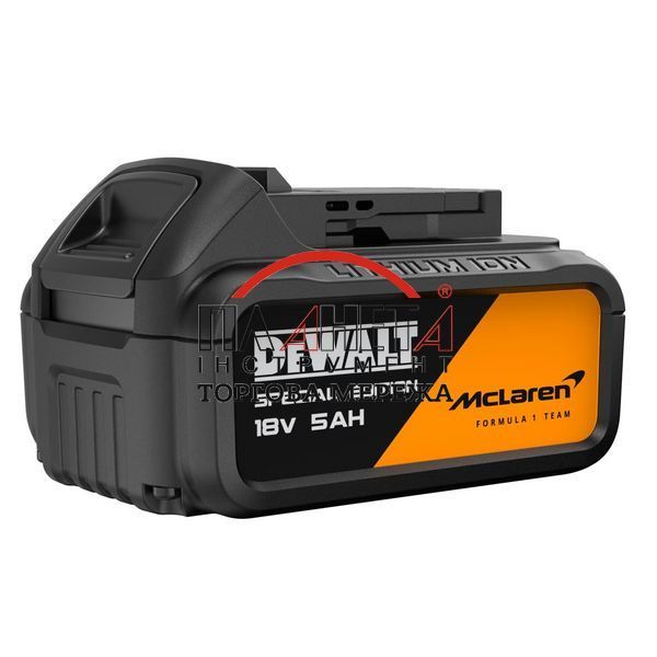 Дриль-шурупокрут ударний McLaren F1 TEAM SPECIAL EDITION DeWALT DCD86MP2T DCD86MP2T фото