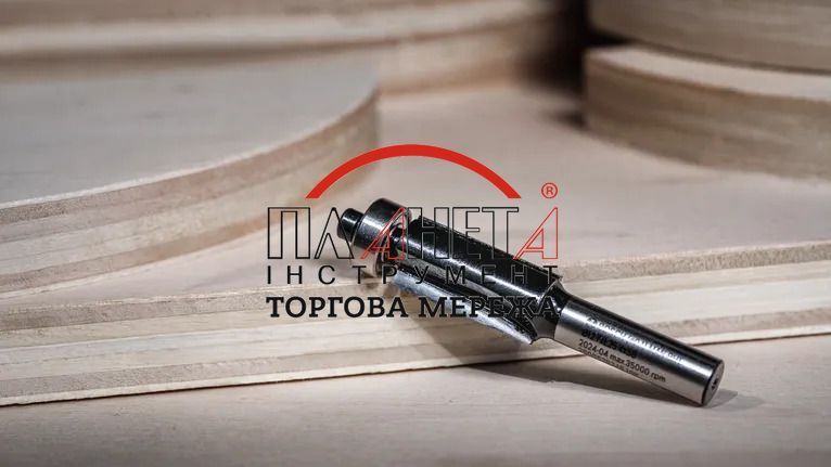 Фреза з нижнім підшипником для вибірки врівень Bosch Professional, D 12,7, L 13,0, хвостовик 8 мм, для занурювальних фрезерних машин, для кромкових фрезерів (2608628347) 2608628347 фото