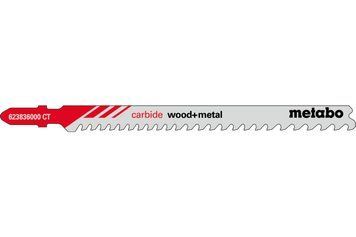 Лобзикове полотно для дерева та металу CARBIDE, T 367 XHM, 3 шт 623836000 фото