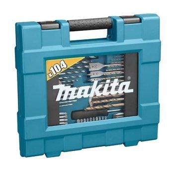 Комбінований набір свердел та біт Makita 104 шт (D-31778) D-31778 фото