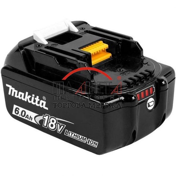Акумулятор Li-ion BL1860B Makita 18 В (6 Ач) 632F69-8 фото