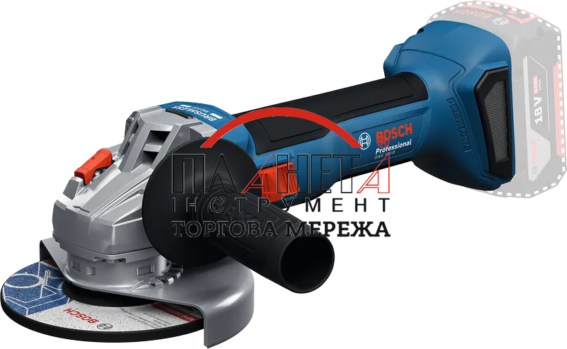 Набір 18V-SET акумуляторний комбінований Bosch Professional, складається з шурупокрута GSR 18V-45, болгарки GWS 18V-8, перфоратора GBH 18V-22, трьох акб GBA 18V 4.0Ah, зарядного GAL 18V-40, сумки M-BAG (0615A5007L) 0615A5007L фото