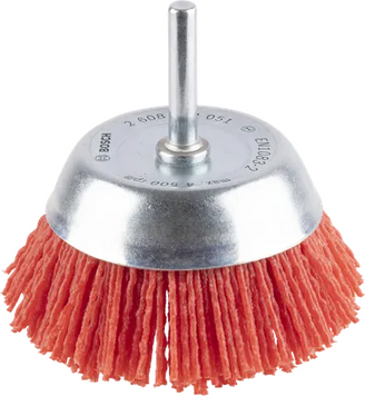 Зачисна чашкова нейлонова щітка PRO Multi material clean, 75x1мм Bosch Professional (2608622051) 2608622051 фото