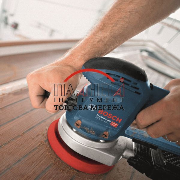 Ексцентрикова шліфувальна машина BOSCH GEX 34-150 0601372800 0601372800 фото