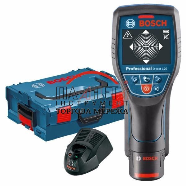 Детектор Bosch D-tect 120+L-Boxx 0601081301 фото Детектор Bosch D-tect 120+L-Boxx 0601081301 фото
