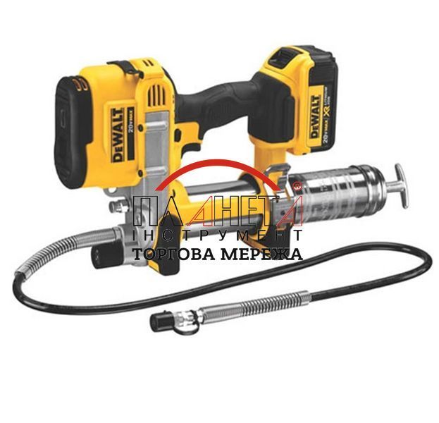 Пістолет маcляний акумуляторний DeWALT DCGG571M1 DCGG571M1 фото