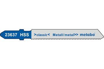 Пилка для лобзика по металу Metabo Classic 51 мм T 118 A, 5 шт 623637000 фото
