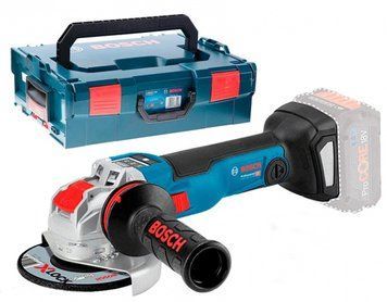 Акумуляторна кутова шліфувальна машина GWX 18V-10 SC з X-LOCK (06017B0400) 06017B0400 фото