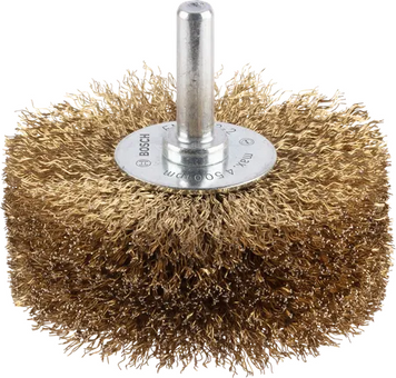 Дискова кільцева щітка PRO Wood clean, 80x35x0,2 мм, витий латуньований дріт Bosch Professional (2608622130) 2608622130 фото
