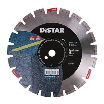 Алмазний диск 1A1RSS/C1S-W 350x3,2/2,2x10x25,4-21 F4 Sprinter Plus DISTAR 12485087024 фото