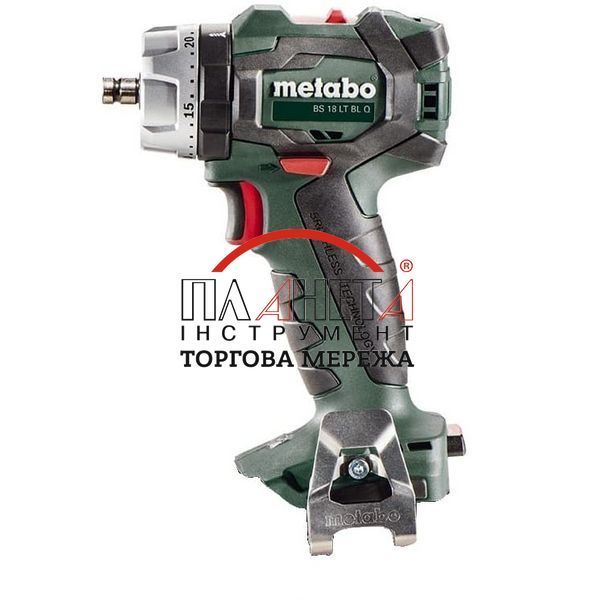 Акумуляторний шуруповерт Metabo BS 18 LT BL Q Каркас + Metaloc 602334840 фото