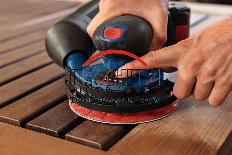 Акумуляторна ексцентрикова шліфмашина GEX 18V-150-3 Bosch Professional (0601372903) 0601372903 фото
