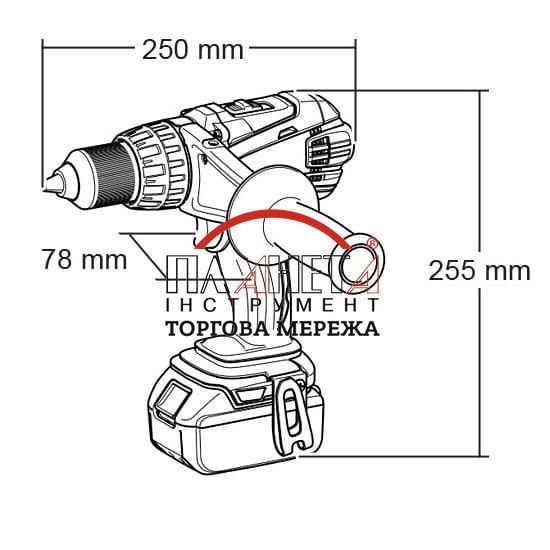 Акумуляторний дриль-шуруповерт Makita DDF458Z Каркас DDF458Z фото