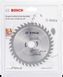 Пиляльний диск Eco for Wood Bosch Professional для мережевих ручних циркулярних пилок, 130x20/16x1,1-1,8 мм, 36T (2608644370) 2608644370 фото 2