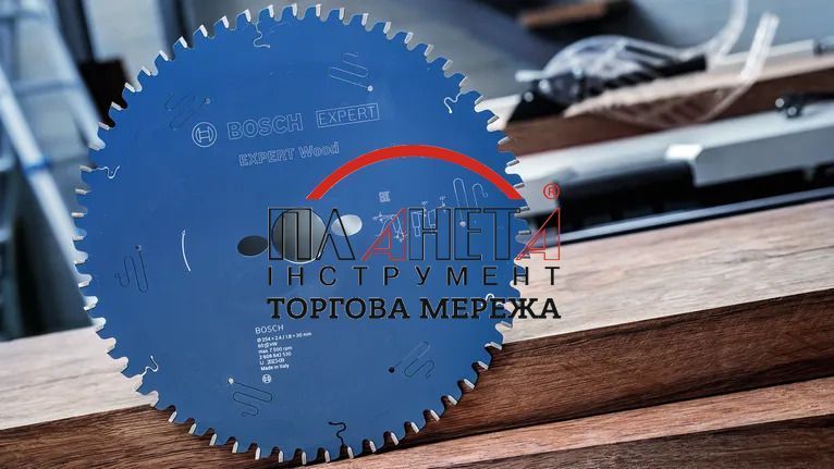 Пиляльне полотно, диск EXPERT Wood Corded Bosch Professional для настільних стаціонарних мережевих пилок, для вертикальних форматних пилок, 190x30x1,3, 24T (2608644083) 2608644083 фото