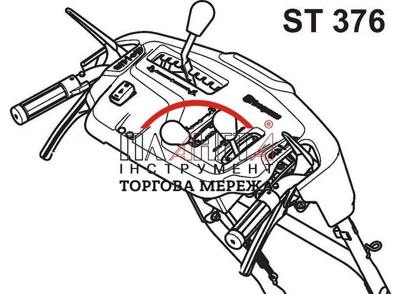 Снігоочисник Husqvarna ST 376 9707874-01 фото