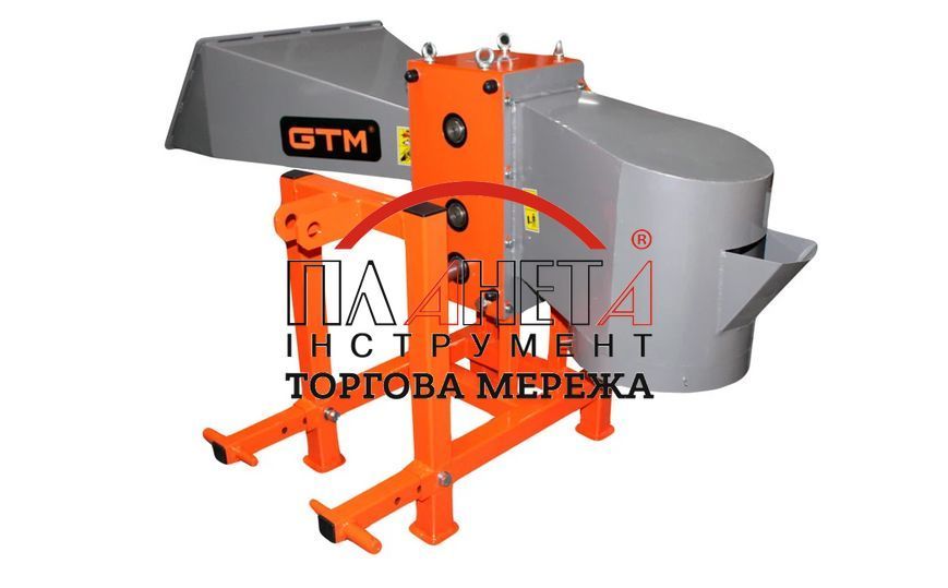 Подрібнювач гілок дроворуб GTM LC80PTO від ВВП трактора (82921) 82921 фото