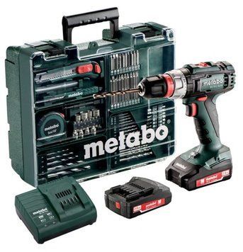 Акумуляторний дриль-шуруповерт Metabo BS 18 L Quick SET 602320870 фото