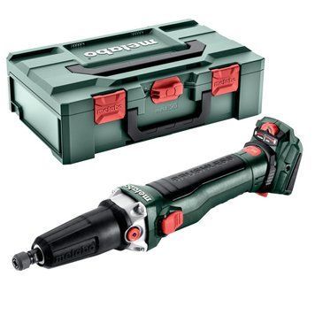 Акумуляторна прямошліфувальна машина Metabo GVB 18 LTX BL 11-28 з кейсом без АКБ та ЗП (600826840) 600826840 фото