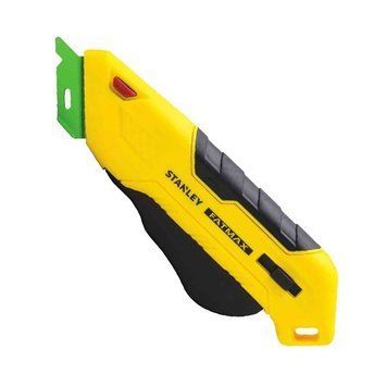 Ніж безпечний Fatmax Box Box з висувним трапецевидним лезом правий Stanley (FMHT10363-0) FMHT10363-0 фото