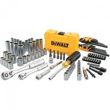 Набір головок, біт, ключів шестигранних DeWALT, 1/4 та 3/8, 108 предметів (DWMT73801-1) DWMT73801-1 фото